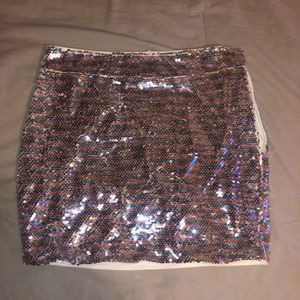 Urban Outfitters Sequin Skirt